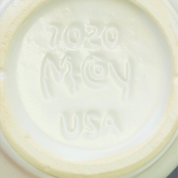 Vintage 70s McCoy USA Pottery Spice Delight Creamer, Spice of Life Vegetables - Picture 7 of 10